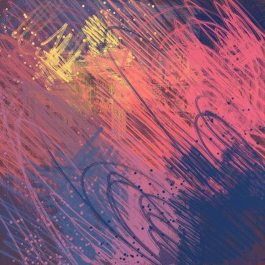 farklı desenler ile eski grunge arka plan