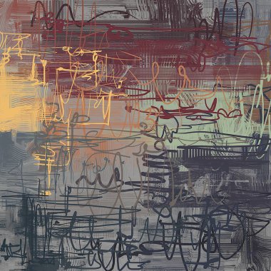 Farklı renk kalıplarına sahip soyut grunge arkaplanı