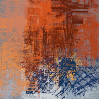 Farklı renk kalıplarına sahip soyut grunge arkaplanı