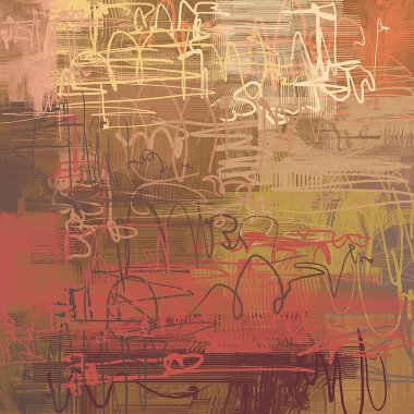 Farklı renk kalıplarına sahip soyut grunge arkaplanı