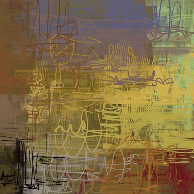 Farklı renk kalıplarına sahip soyut grunge arkaplanı