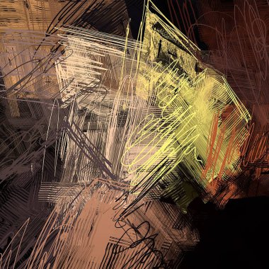 Farklı renk kalıplarına sahip soyut grunge arkaplanı