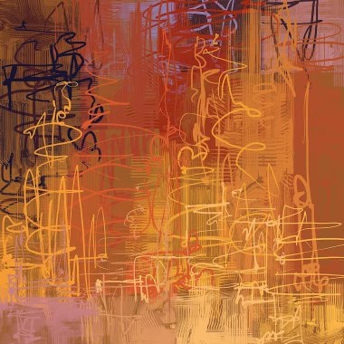 farklı unsurlar ile grunge arka plan