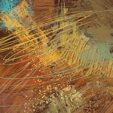 Farklı renk kalıplarına sahip soyut grunge arkaplanı