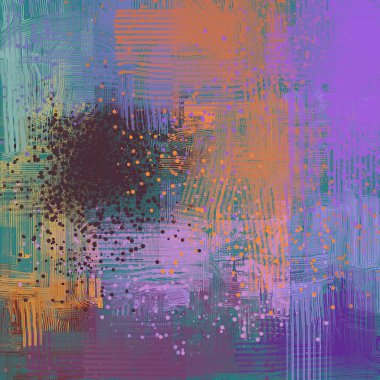 Farklı renk kalıplarına sahip soyut grunge arkaplanı