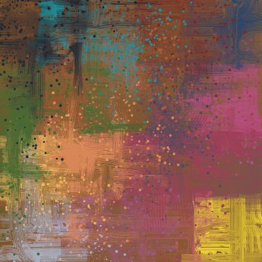 Farklı renk kalıplarına sahip soyut grunge arkaplanı