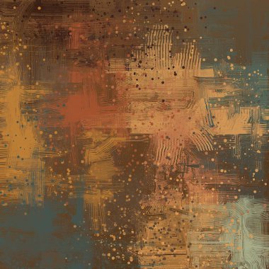 farklı desenler ile vintage grunge arka plan