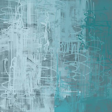 Dijital elemanları ile soyut arka plan