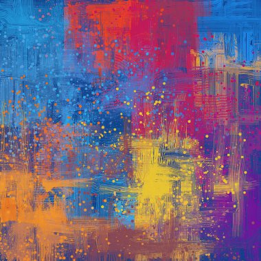 Farklı renk kalıplarına sahip soyut grunge arkaplanı