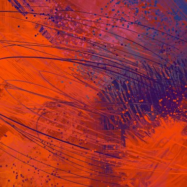 Farklı renk kalıplarına sahip soyut grunge arkaplanı