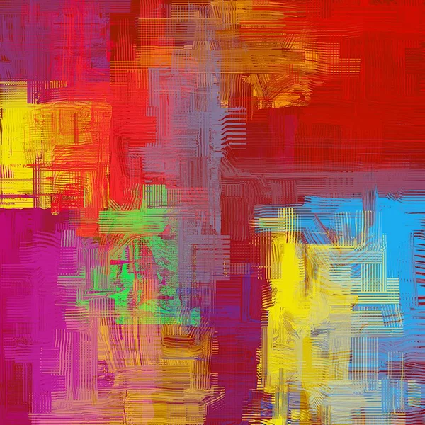 Fondo Grunge Abstracto Con Diferentes Patrones Color —  Fotos de Stock