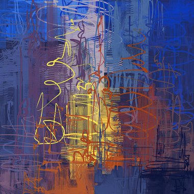 farklı desenler ile grunge arka plan