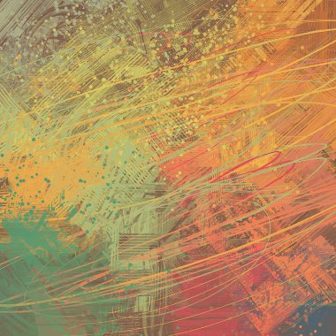 Farklı renk kalıplarına sahip soyut grunge arkaplanı