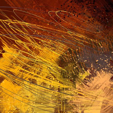 Farklı renk kalıplarına sahip soyut grunge arkaplanı