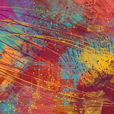 metin için alanı olan grunge arkaplanı