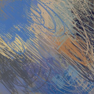 Farklı renk kalıplarına sahip soyut grunge arkaplanı