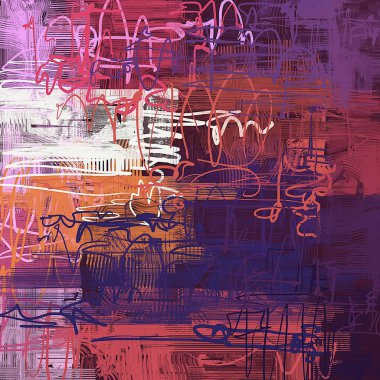 Farklı renk kalıplarına sahip soyut grunge arkaplanı