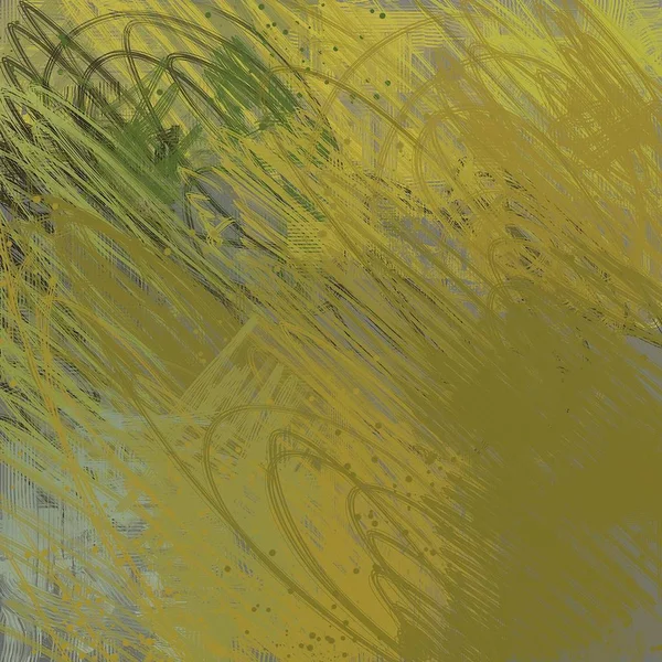 黄色の塗料を持つ抽象的な背景 — ストック写真