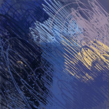 Farklı renk kalıplarına sahip soyut grunge arkaplanı