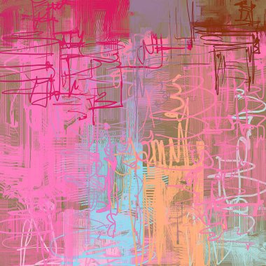 Farklı renk kalıplarına sahip soyut grunge arkaplanı