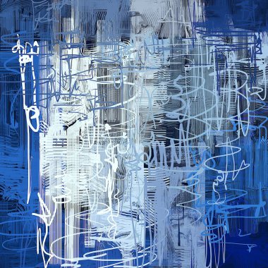 Farklı renk kalıplarına sahip soyut grunge arkaplanı