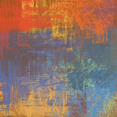 Farklı renk kalıplarına sahip soyut grunge arkaplanı