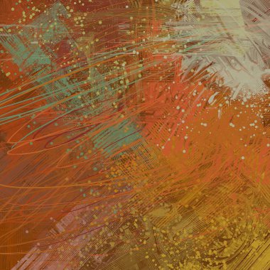 Farklı renk kalıplarına sahip soyut grunge arkaplanı