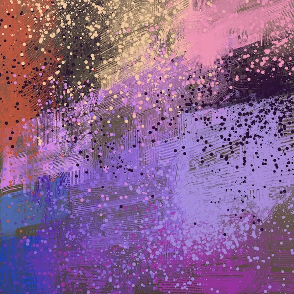 Fondo Grunge Abstracto Con Diferentes Patrones Color — Foto de Stock