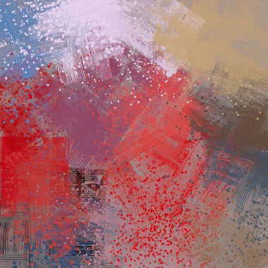 Farklı renk kalıplarına sahip soyut grunge arkaplanı