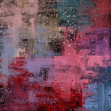 Farklı renk kalıplarına sahip soyut grunge arkaplanı