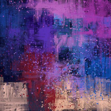 Farklı renk kalıplarına sahip soyut grunge arkaplanı