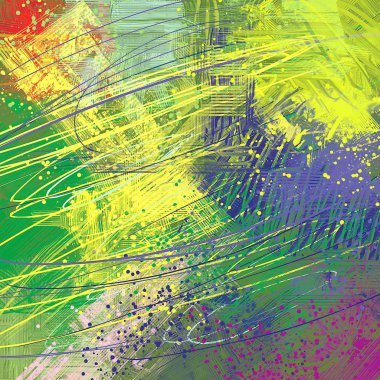 Farklı renk kalıplarına sahip soyut grunge arkaplanı