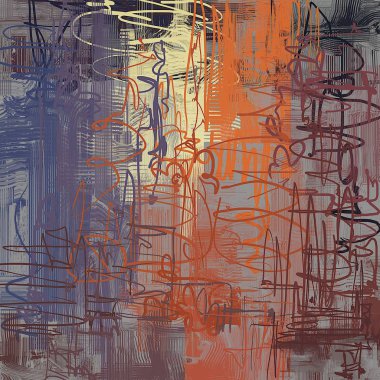 Farklı renk kalıplarına sahip soyut grunge arkaplanı