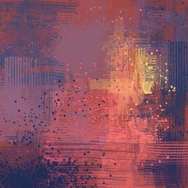 Farklı renk kalıplarına sahip soyut grunge arkaplanı