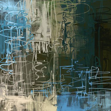 Farklı renk kalıplarına sahip soyut grunge arkaplanı