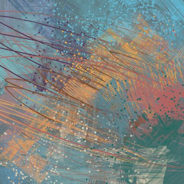 farklı desenlere sahip soyut grunge arkaplanı