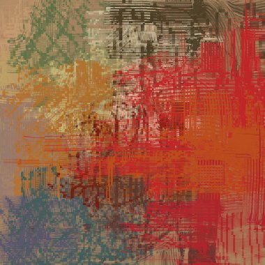 Farklı renk kalıplarına sahip soyut grunge arkaplanı