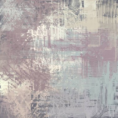 farklı Vintage desenleri ile grunge arka plan