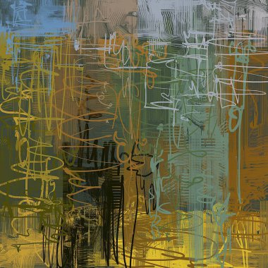 Farklı renk kalıplarına sahip soyut grunge arkaplanı