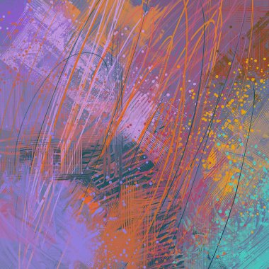 Vintage elemanları ile grunge arka plan