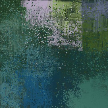 Farklı renk kalıplarına sahip soyut grunge arkaplanı