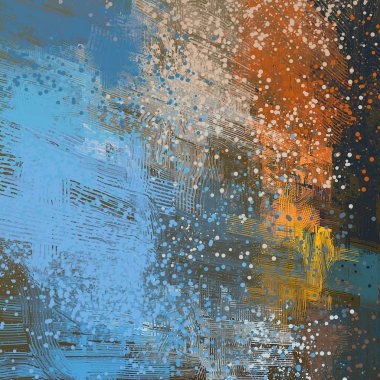 Vintage elemanları ile grunge arka plan