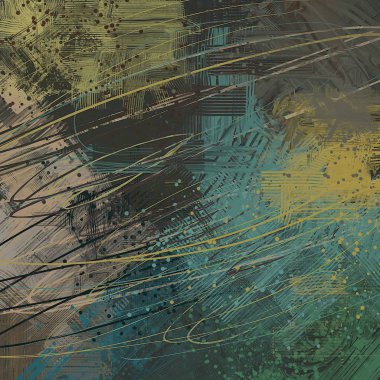 Farklı renk kalıplarına sahip soyut grunge arkaplanı