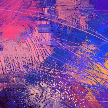 Farklı renk kalıplarına sahip soyut arkaplan