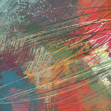 farklı desenlere sahip soyut grunge arkaplanı