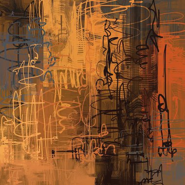 Farklı renk kalıplarına sahip soyut grunge arkaplanı