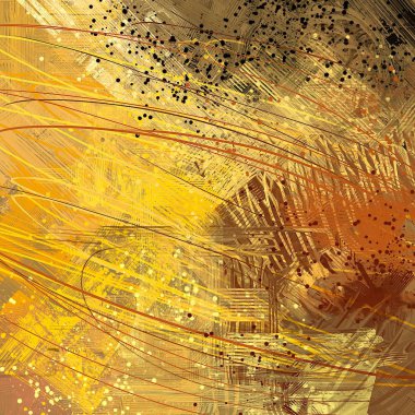 Farklı renk kalıplarına sahip soyut grunge arkaplanı