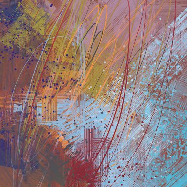 metin için alanı olan grunge arkaplanı