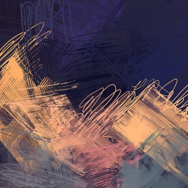 Farklı renk kalıplarına sahip soyut grunge arkaplanı