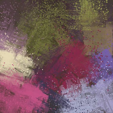 Farklı renk kalıplarına sahip soyut grunge arkaplanı